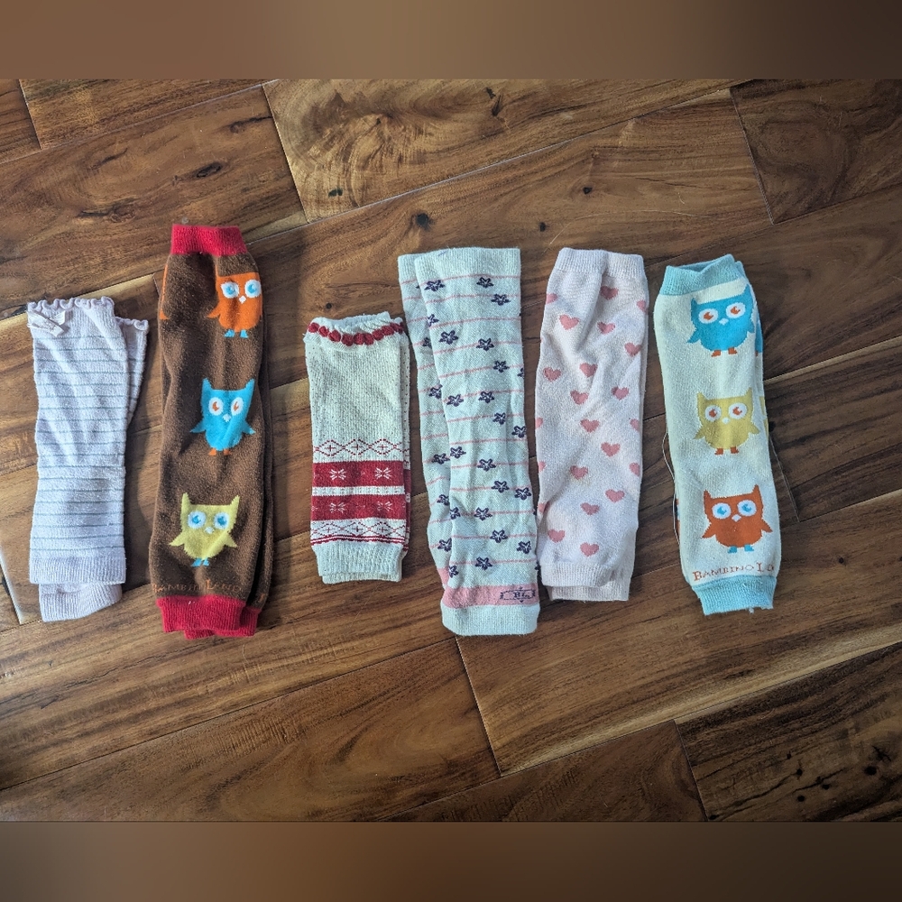 Colorful Kids Leggings Set of 6